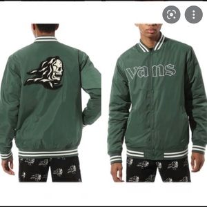 Vans 66 Green varsity jacket